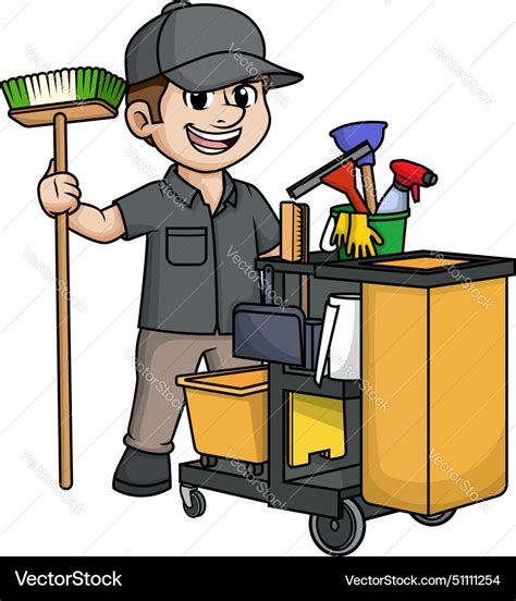 1,800+ Janitor Clipart Stock Illustrations, Royalty.